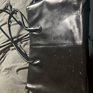 Black J Crew Tote Bag